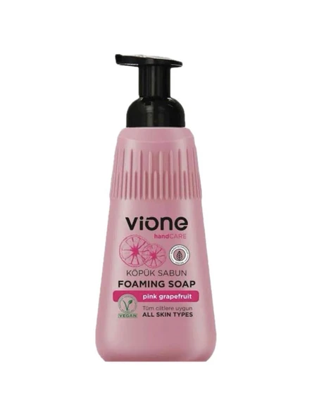 vione Köpük Sabun El ve Yüz İçin Pembe Greyfurt 500ML