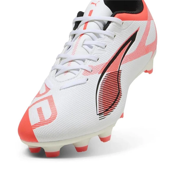 ULTRA 5 PLAY FG/AGPUMA White-PUMA Black-Glowing Red - 4