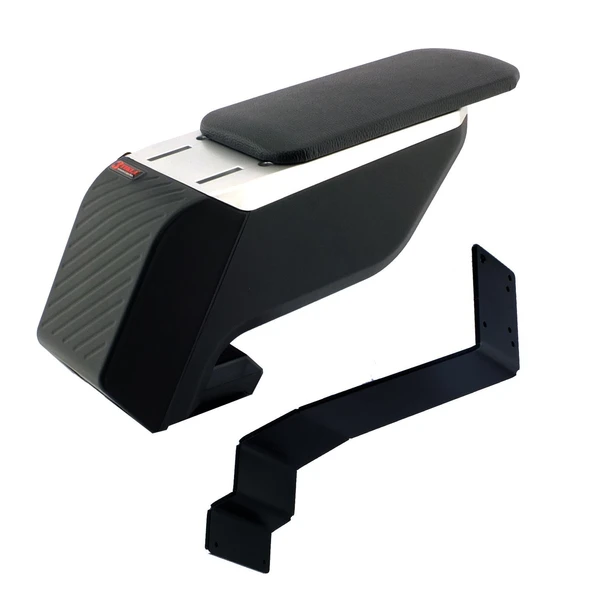 Dacia Logan 2011 Premium HQ Lüks Delmesiz Çelik Ayaklı Gri-Siyah Kolçak ürün görseli