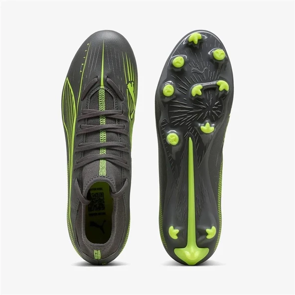 ULTRA 5 PLAY+ FG/AGMatte Aged Silver-Yellow Alert-Puma Aged - 4