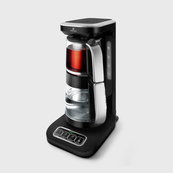 KARACA ÇAYSEVER ROBOTEA PRO CONNECT 4 IN 1 ÇAY MAKİNESİ SILVER ürün görseli