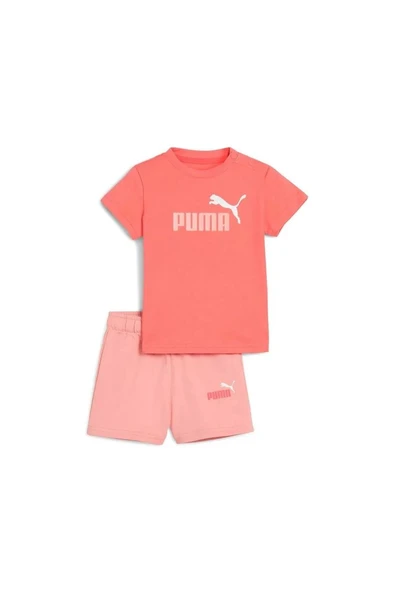 ESS Tee and Shorts SetPeach Frost