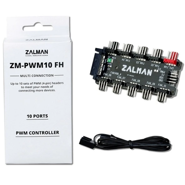 ZALMAN ZM-PWM10FH ON PORTLU PWM FAN KONTROL BAGLANTI ADAPTORU ürün görseli