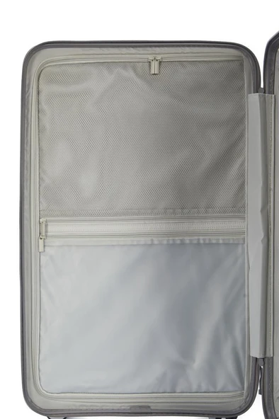 Pierre Cardin Trolley Valiz Gri Kabin Boy 04PC7080-03-GRİ - Resim 7