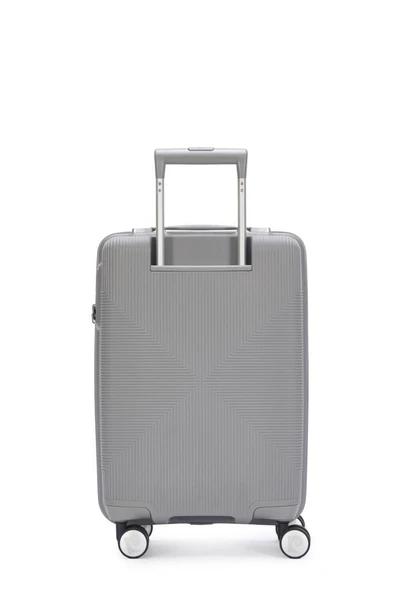 Pierre Cardin Trolley Valiz Gri Kabin Boy 04PC7080-03-GRİ - Resim 10