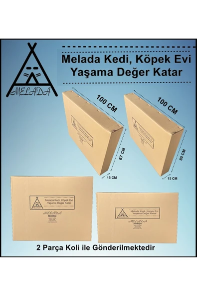 Sevinç Ticaret Ahşap Köpek Kulübesi Dış Mekan Köpek Kulübesi - 6