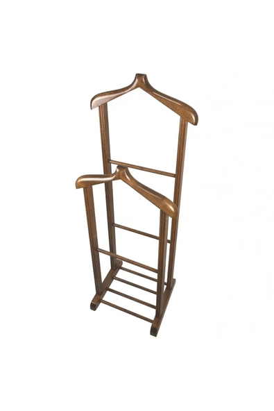 Melada Mobilya Gürgen Çift Tepeli Dilsiz Uşak Cilalı Ceviz Basic - 6