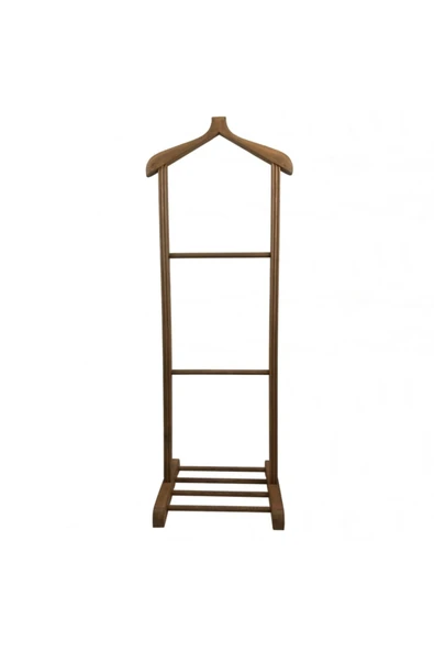 Melada Mobilya Gürgen Tekli Dilsiz Uşak Cilalı Ceviz Basic - 2