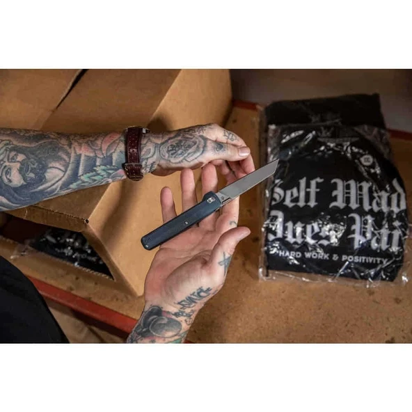 Gerber Gear Pledge Cep Çakısı – Cep Klipsli Katlanır Bıçak – Mavi - 10