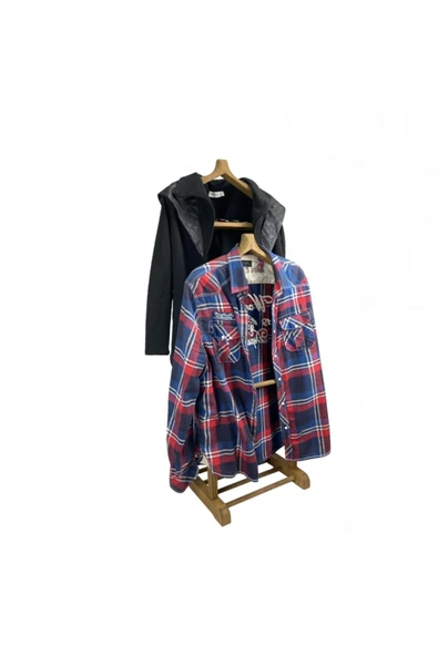 Melada Mobilya Gürgen Çift Tepeli Dilsiz Uşak Ceviz - 4