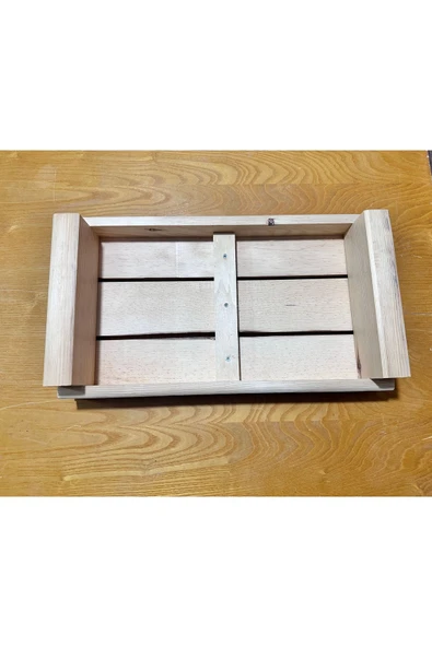 KAMBİYUM 10 cm Yükekliğinde Doğal Ahşap Step Tahtası - 5