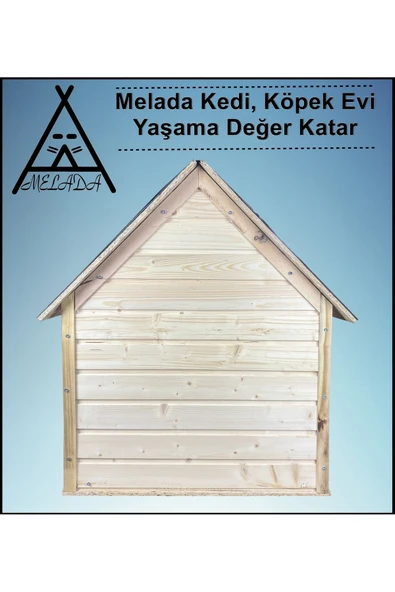 Korun Ahşap Köpek Kulubesi - 4