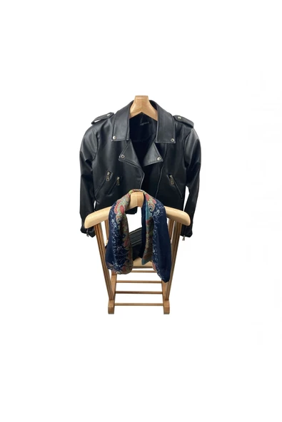 Melada Mobilya Gürgen Çift Tepe Dilsiz Uşak Ham Cilalı Basic Sehpalı - 6