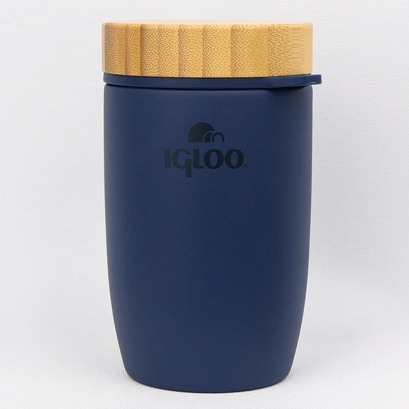 Igloo Bamboo Yemek Termosu 500ml-LACİVERT