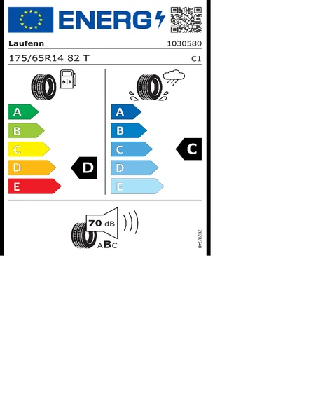 Laufen 175/65R14 82T G Fit Eq+ Lk41   Oto Yaz Lastiği (Üretim Yılı:2025) - Resim 2