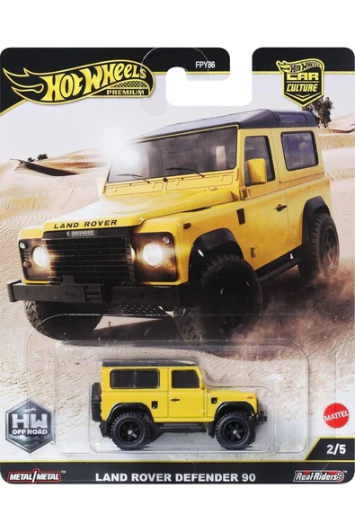 Hot Wheels Car Culture Land Rover Defender 90 FPY86 JBK74 ürün görseli