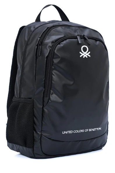 United Colors Of Benetton Unisex Okul, Günlük ve Seyahat Sırt Çantası - Siyah - 20870 ürün görseli