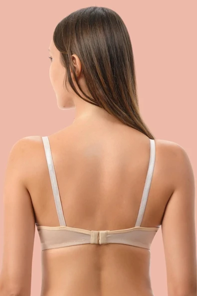 Litae Ten Dolgusuz Mikro Tek Sütyen - Resim 3