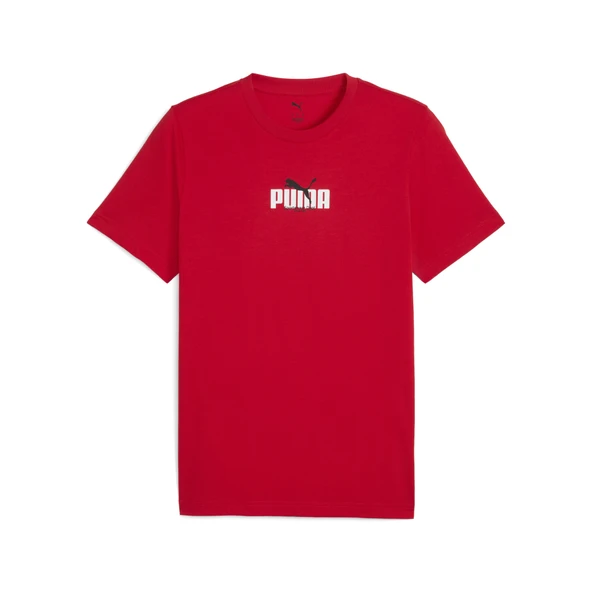 Puma 688032 11 Graphic Tee Erkek Günlük T-Shirt - Resim 4