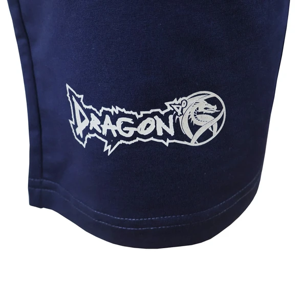 DragonDo MT3038 Muaythai Şortu Türkiye Muay Thai Team Baskılı Lacivert Şort - 4