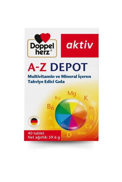 Doppelherz A-Z Depot Multivitamin 40 Tablet - Resim 5