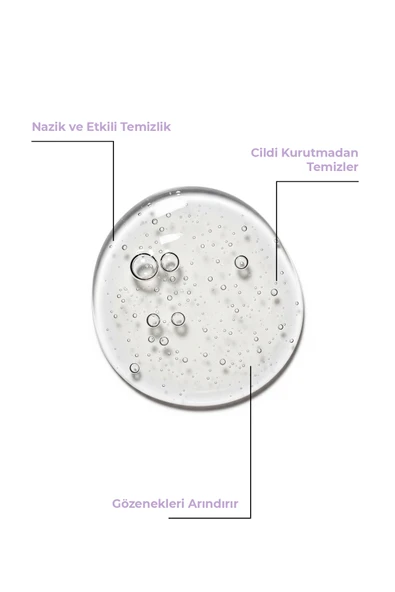 GentleWash Yüz Temizleme Jeli 200 ml - B3, B7 Vitamini, Gliserin ve Panthenol İçeren Jel - 3