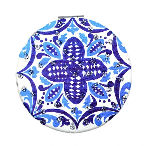 Keops Cep Makyaj Aynası Kare Çift Taraflı Sulu Tasarım Kapak 612153 ürün görseli