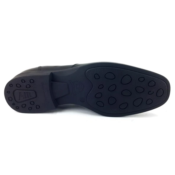 King Paolo 1310 25YA Erkek Anatomik Ayakkabı Siyah - Resim 4