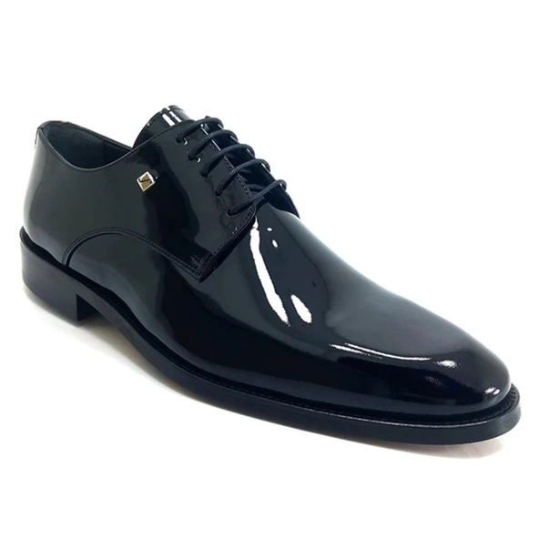 Fosco 8003 Klasik Erkek Ayakkabı Siyah Rugan ürün görseli 1