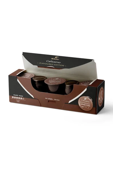 Cafissimo Espresso Double Choc Aromalı 10 Adet Kapsül Kahve - Resim 3