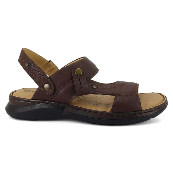 Forelli Ural 25YS Erkek Anatomik Sandalet Taba - 2