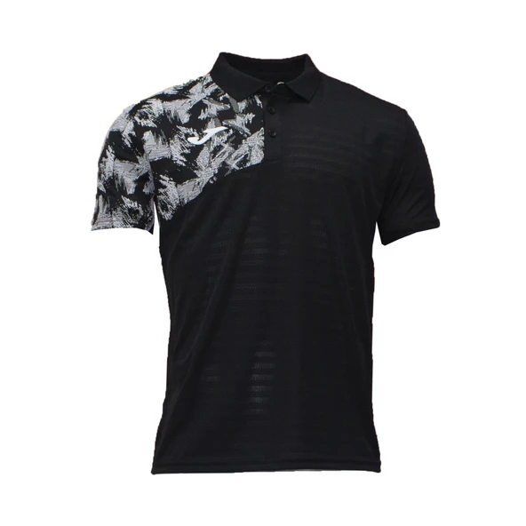 Joma Premium Erkek Polo Yaka Spor Tişört Siyah ürün görseli