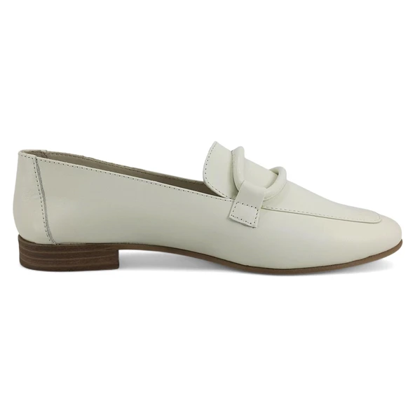 Beety 01 25YA Kadın Günlük Babet Bej - Resim 3