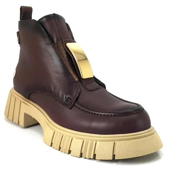 Mammamia 1990 24KB Kadın Günlük Bot Kahverengi ürün görseli 1