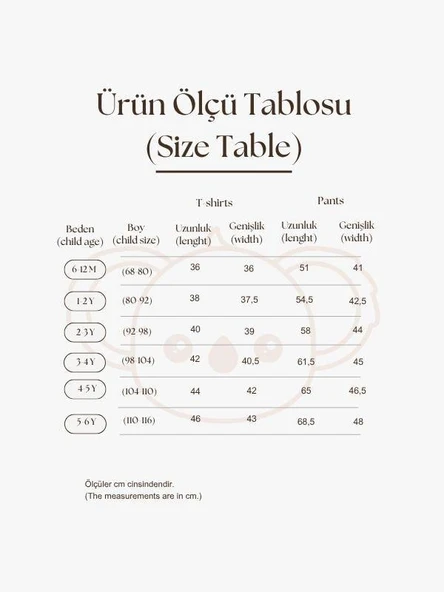 Domates Baskılı T-shirt Müslin Pantolon Takım - Resim 4