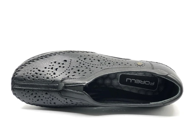 Forelli Twın Hakiki Deri Ortopedik Comfort Kadın Casual Ayakkabı - Resim 10