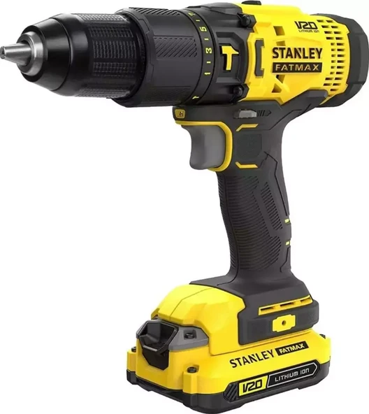 Stanley SCD718D2K 18 V Çift Akülü 2 Ah Darbeli Matkap