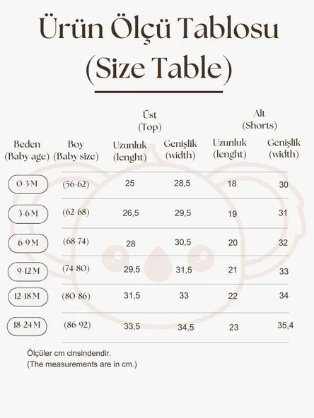 Mavi Çiçek Baskılı Waffle Şort Takım - Resim 3