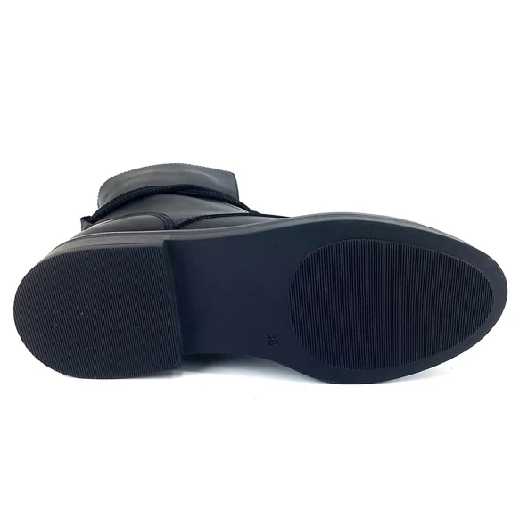 Mammamia 1935 23KB Kadın Günlük Bot Siyah - Resim 4