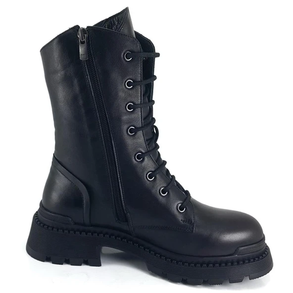 Albini 10024 22KB Günlük Bayan Bot Siyah - Resim 3