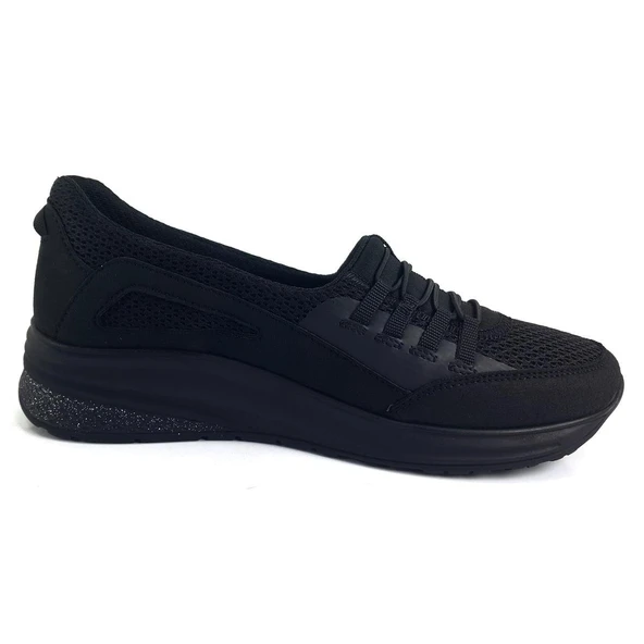 Forelli Star 24YA Kadın Anatomik Günlük Ayakkabı Siyah - Resim 3