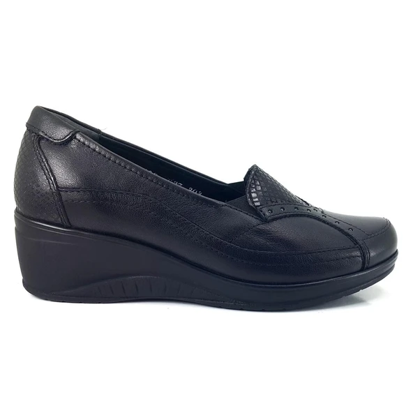 Forelli Rosa 25YA Kadın Anatomik Günlük Ayakkabı Siyah - Resim 2