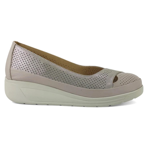 Beety 1051 25YA Kadın Günlük Ayakkabı Taş - Resim 2