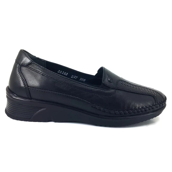 Forelli Moriza 25YA Kadın Anatomik Günlük Ayakkabı Siyah - Resim 2