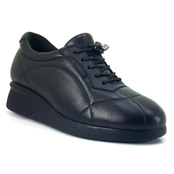 King Paolo 5148 24KA Kadın Anatomik Ayakkabı Siyah ürün görseli 1