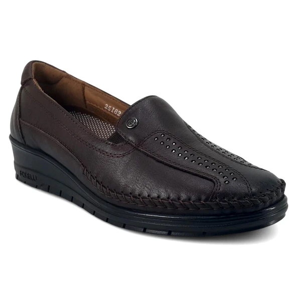 Forelli Moriza 25YA Kadın Anatomik Günlük Ayakkabı Kahverengi ürün görseli 1