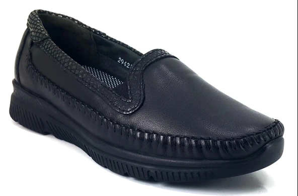 Forelli Laden 25KA Kadın Anatomik Günlük Ayakkabı Siyah ürün görseli 1