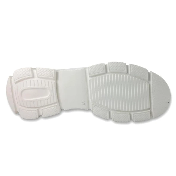 Mammamia 3430 24YA Kadın Günlük Ayakkabı Beyaz - Resim 4