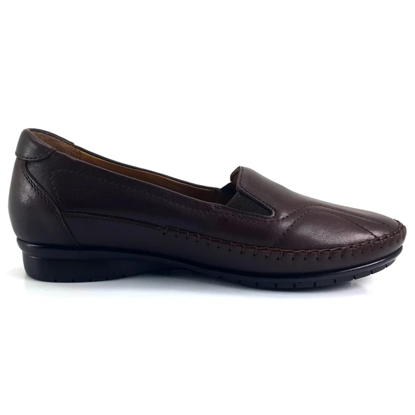 Forelli Lady 25YA Kadın Anatomik Günlük Ayakkabı Kahverengi - Resim 3