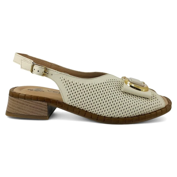 Venüs 2512003 25YS Kadın Günlük Sandalet Bej - Resim 2